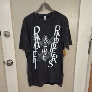 Lane Seven Black Vintage Wash Graphic T-Shirt_1